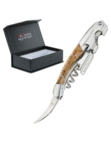 Sacacorchos 3-en-1 VinOrama con Mango de Palisandro