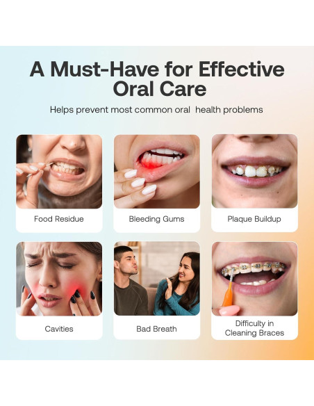 Limpiador Dental Bitvae C2 Inalámbrico 3 Modos IPX7 - Negro