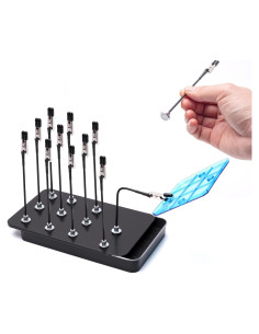 Soporte de Pintura Metal + Riseast RT010 + 12 Clips Magnéticos