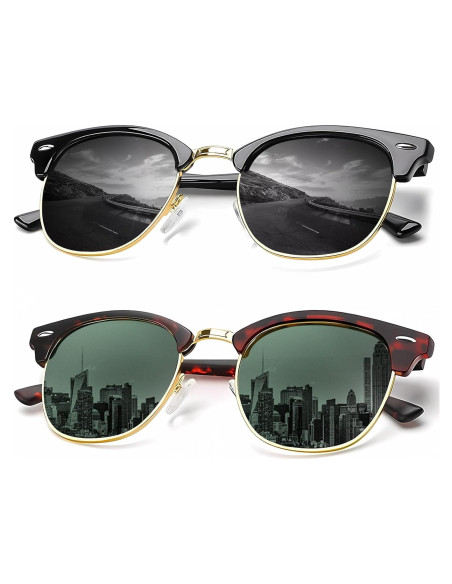 Gafas de sol KALIYADI polarizadas unisex marco ligero