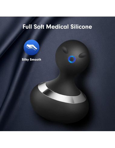 Masajeador Eléctrico Inalámbrico MANFLY M-38-B 10 Modos