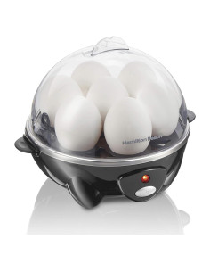 Cocinador de Huevos Hamilton Beach 3-en-1 Negro 7 Huevos