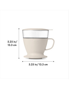 Cafetera de Goteo OXO Brew Individual 354 ml Blanca 2