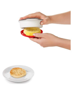 Cocedor de Huevos OXO para Microondas, 2 Piezas, Blanco 2