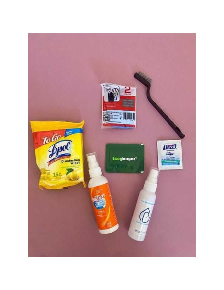 Kit de Limpieza de Viaje KITSHE - 6 Piezas Compacto