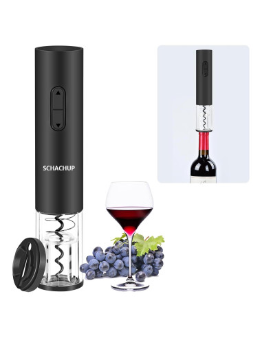Abridor de Vino Eléctrico SCHACHUP Automático con Cortador