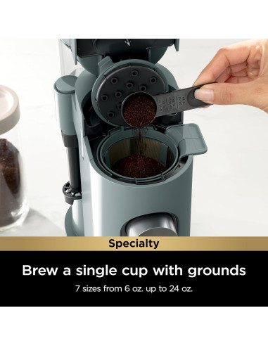 Cafetera Ninja PB051SG Un Solo Servicio 6 a 24 oz Verde