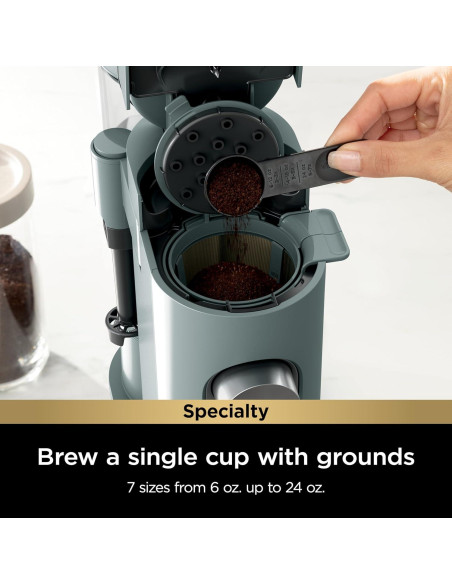 Cafetera Ninja PB051SG Un Solo Servicio 6 a 24 oz Verde