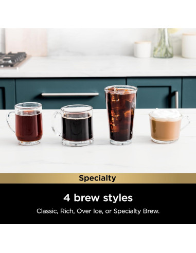 Cafetera Ninja PB051SG Un Solo Servicio 6 a 24 oz Verde