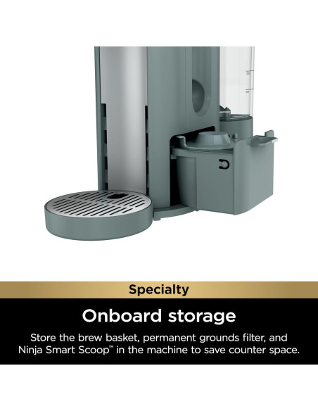 Cafetera Ninja PB051SG Un Solo Servicio 6 a 24 oz Verde