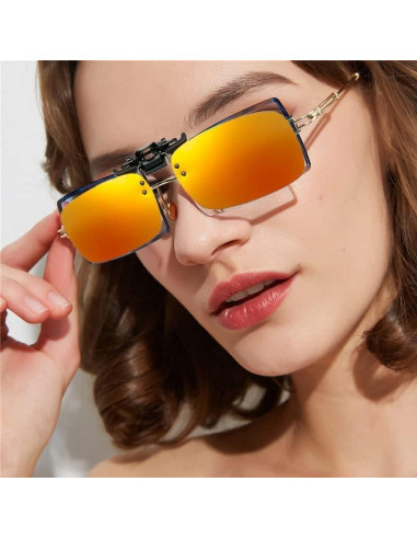 Lentes Clip-On Polarizados UV400 3 Pack para Conducción