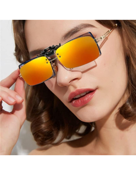 Lentes Clip-On Polarizados UV400 3 Pack para Conducción