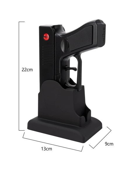 Abridor de Botellas Eléctrico The Wine Savant - Pistola Negra