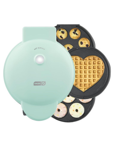 Sistema MultiMaker DASH 3 en 1 para Mini Donas y Cupcakes