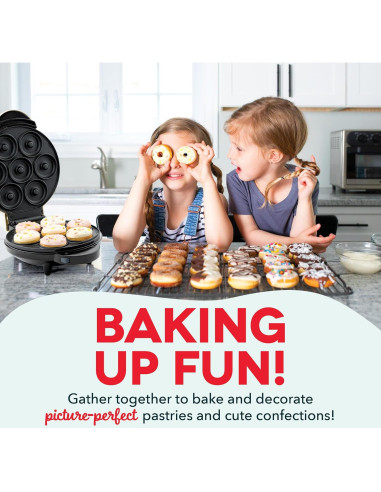 Sistema MultiMaker DASH 3 en 1 para Mini Donas y Cupcakes