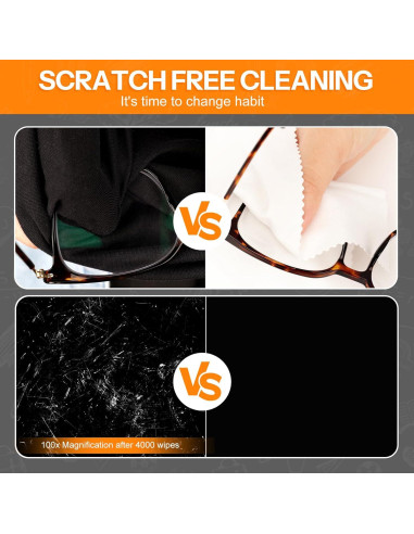 Kit de Limpieza de Gafas Maliton 8 en 1 Antivaho y Accesorios