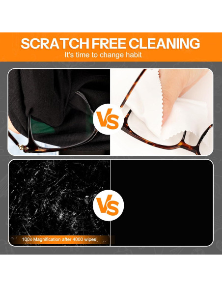 Kit de Limpieza de Gafas Maliton 8 en 1 Antivaho y Accesorios