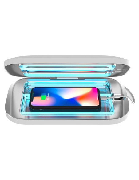 Caja Desinfectante UV-C PhoneSoap Pro para Teléfonos - Blanco