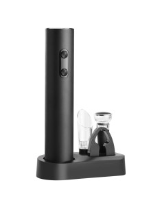 Sacacorchos Eléctrico KLT con Base y Accesorios para Vino