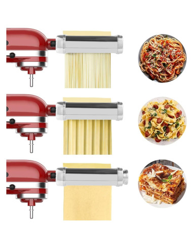 Accesorio para hacer pasta Wiselet 3 piezas acero inoxidable