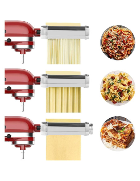 Accesorio para hacer pasta Wiselet 3 piezas acero inoxidable