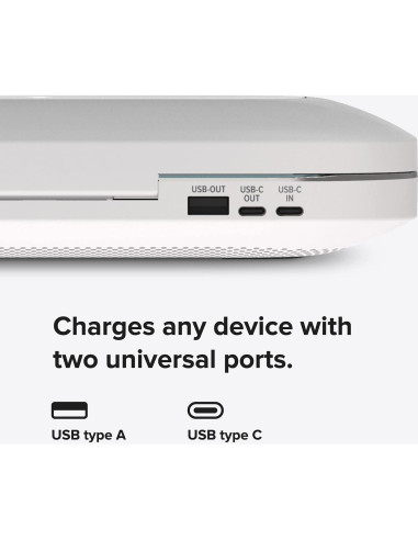 Caja Desinfectante UV-C PhoneSoap Pro para Teléfonos - Blanco