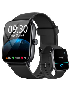 Reloj Inteligente aeac IDW19 1.8" HD Fitness IP68 Negro
