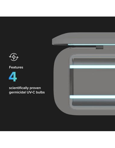 Caja Desinfectante UV-C PhoneSoap Pro para Teléfonos - Blanco