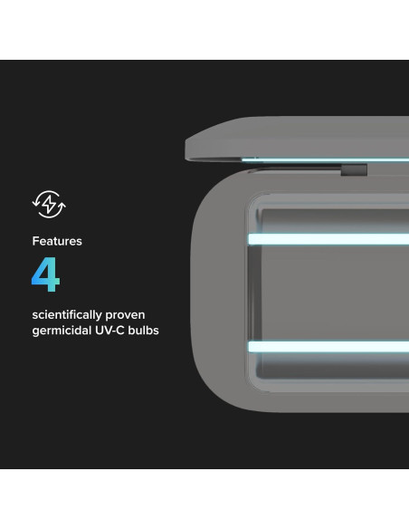 Caja Desinfectante UV-C PhoneSoap Pro para Teléfonos - Blanco