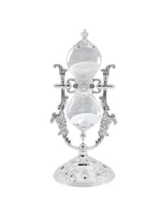 Reloj de Arena Rnuie 30 Min 29.97 cm Decorativo Plata