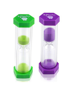 Temporizadores de Cepillado Jeowoqao 3 Minutos Paquete de 2