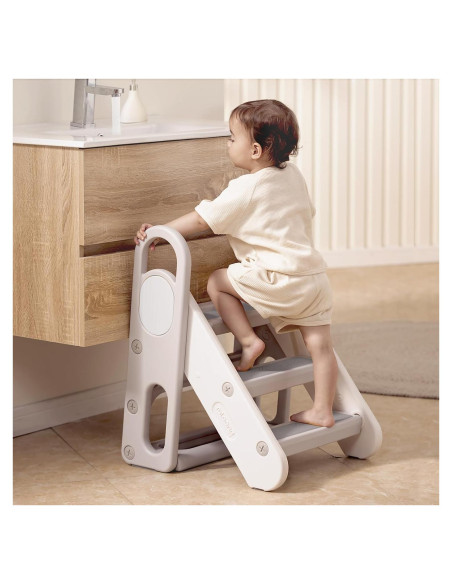 Escalera Plegable Mloong para Niños 3 Escalones Antideslizante