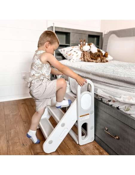 Escalera Plegable Mloong para Niños 3 Escalones Antideslizante