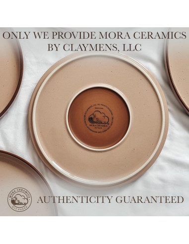 Juego de Platos Cerámicos Mora 6 Piezas 26.67 cm Chai