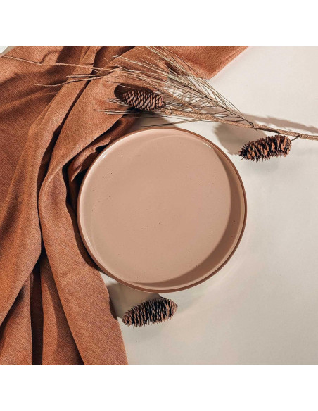 Juego de Platos Cerámicos Mora 6 Piezas 26.67 cm Chai