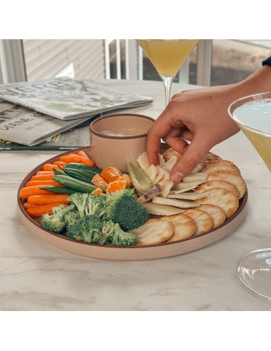 Juego de Platos Cerámicos Mora 6 Piezas 26.67 cm Chai