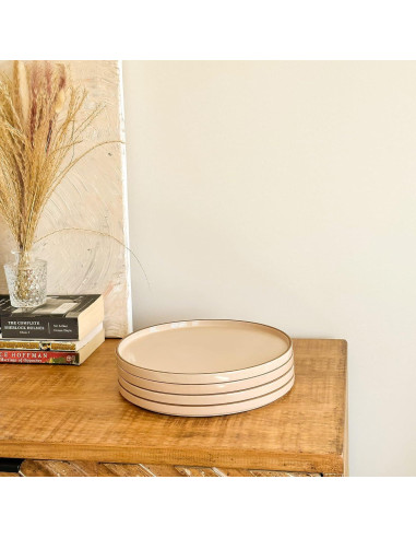 Juego de Platos Cerámicos Mora 6 Piezas 26.67 cm Chai