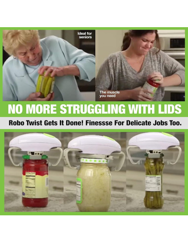 Abridor de Tarros Eléctrico EMSON Robotwist 7321 Automático