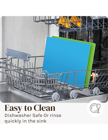 Juego de Tablas de Cortar de Bambú Cooler Kitchen 40x35 cm