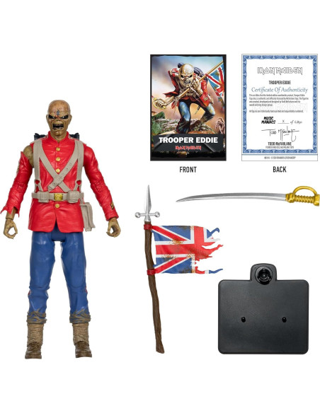 Figura de Acción McFarlane Toys Metal Trooper Eddie 15cm