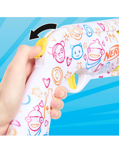 Blaster Nerf Fortnite Frenz 4 Ever con 6 Dardos Elite