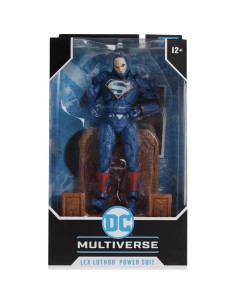 Figura de Acción Lex Luthor McFarlane 17.8 cm Traje Azul 2