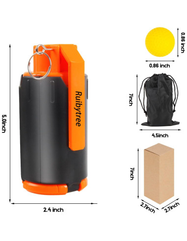 Juguete Táctico Nerf Rival CS Ruibytree con 10 Balas