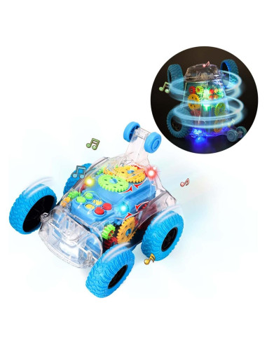 Coche Juguete Iluminado TAKIHON para Niños 1-3 Años