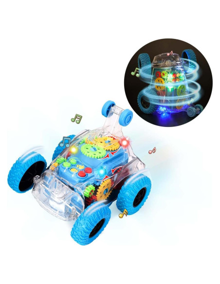 Coche Juguete Iluminado TAKIHON para Niños 1-3 Años