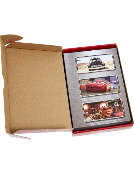 Vehículos de Juguete Mattel Cars Paquete de 3 Metal 1:55