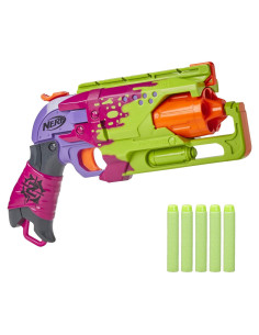 Nerf Zombie Strike Hammershot Blaster Salpicadura 5 Dardos