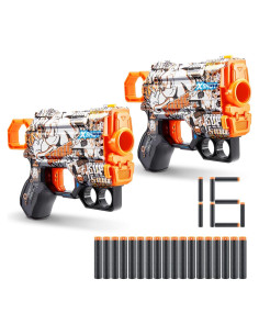 Blaster X-Shot Skins Menace Sonic Retro + 16 Dardos