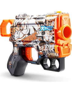 Blaster X-Shot Skins Menace Sonic Retro + 16 Dardos 2