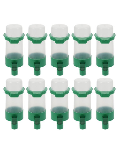 Dispensador Automático de Agua para Aves NUOBESTY 10 Piezas
